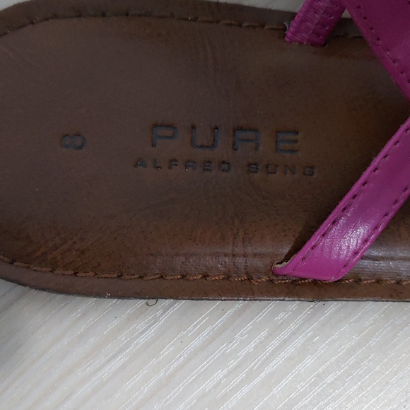 Pure by Alfred Sung Thong Sandals Size 8 - Picture 3 of 4